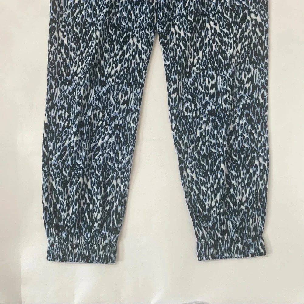 NEW Walter Baker Celia Leopard Print Joggers Size Medium - Picture 5 of 13